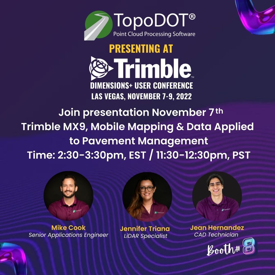 Trimble Dimensions+ User Conference TopoDOT Blog