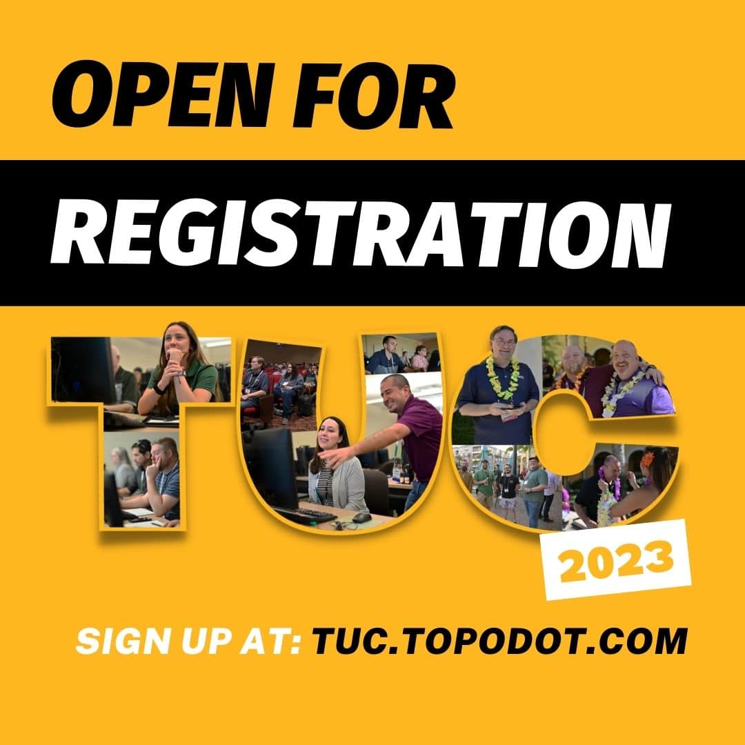 TopoDOT User Conference TUC23 TopoDOT Blog